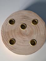 Let's Shine Together, houten kaarsenstandaard, Diversen, Kerst, Ophalen of Verzenden, Nieuw