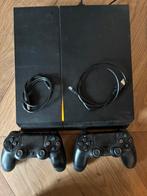 Playstation 4 met 2 controllers, Ophalen of Verzenden, Zo goed als nieuw, Met 2 controllers, Original