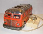 aardige oude blikken bus 29 cm., Antiek en Kunst, Antiek | Speelgoed, Ophalen of Verzenden