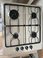 Zanussi built in 4-pits gaskookplaat te koop, Witgoed en Apparatuur, Kookplaten, Ophalen, Zo goed als nieuw, Inbouw, Gas