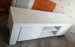 Massief houten tv dressoir / meubel, Ophalen, Gebruikt, 150 tot 200 cm, Minder dan 100 cm
