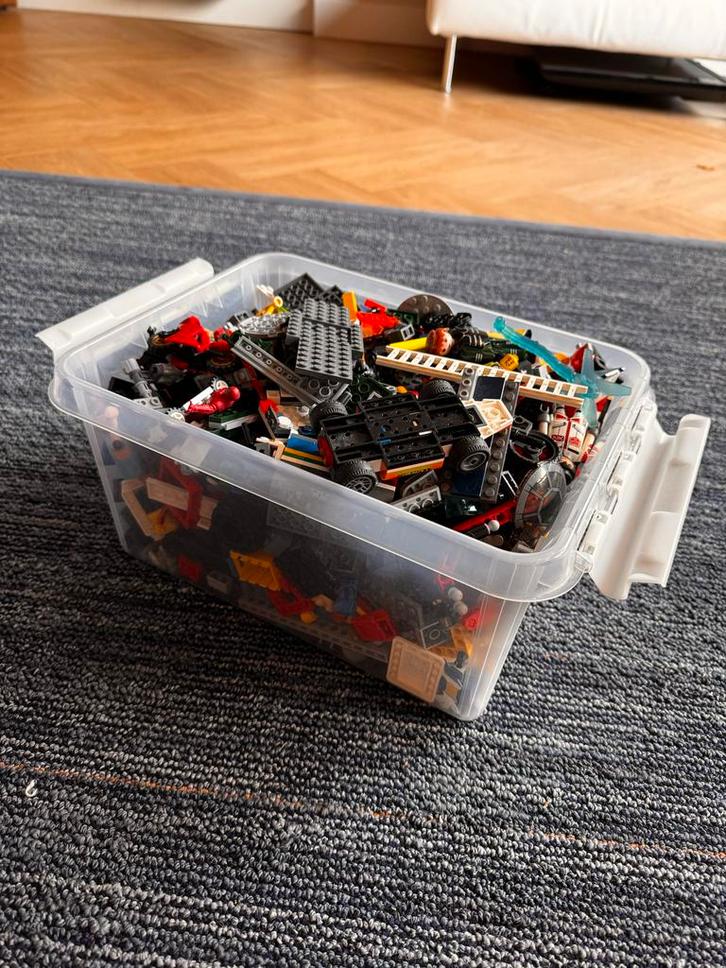 Doos vol LEGO stenen, Kinderen en Baby's, Speelgoed | Duplo en Lego, Gebruikt, Lego, Losse stenen, Ophalen
