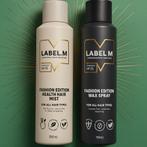 Label.M Healthy Hair Mist en Wax Spray, Ophalen of Verzenden, Nieuw, Gel, Wax, Haarlak of Mousse