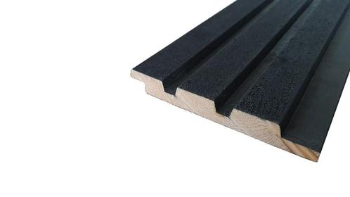 Triple Rhombus zwart gespoten, Tuin en Terras, Palen, Balken en Planken, Nieuw, Planken, 250 cm of meer, Ophalen