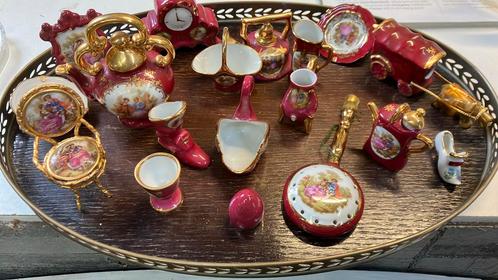 Verzameling limoges Frankrijk, Antiek en Kunst, Antiek | Keramiek en Aardewerk, Ophalen of Verzenden