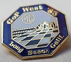 Pin GoF West 1983 MG Car Club - Long Beach California, Verzenden, Zo goed als nieuw, Transport