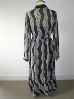 Lange voile jurk maat 36., Kleding | Dames, Jurken, Zwart, Nieuw, Ophalen of Verzenden, Costes