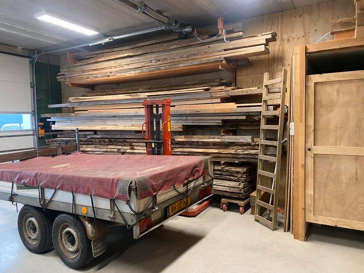 Inrichting houtwerkplaats te koop, Zakelijke goederen, Machines en Bouw | Houtbewerking, Ophalen