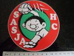 sticker hc sasja logo handbalclub handballen hoboken, Verzenden, Zo goed als nieuw, Bedrijf of Vereniging