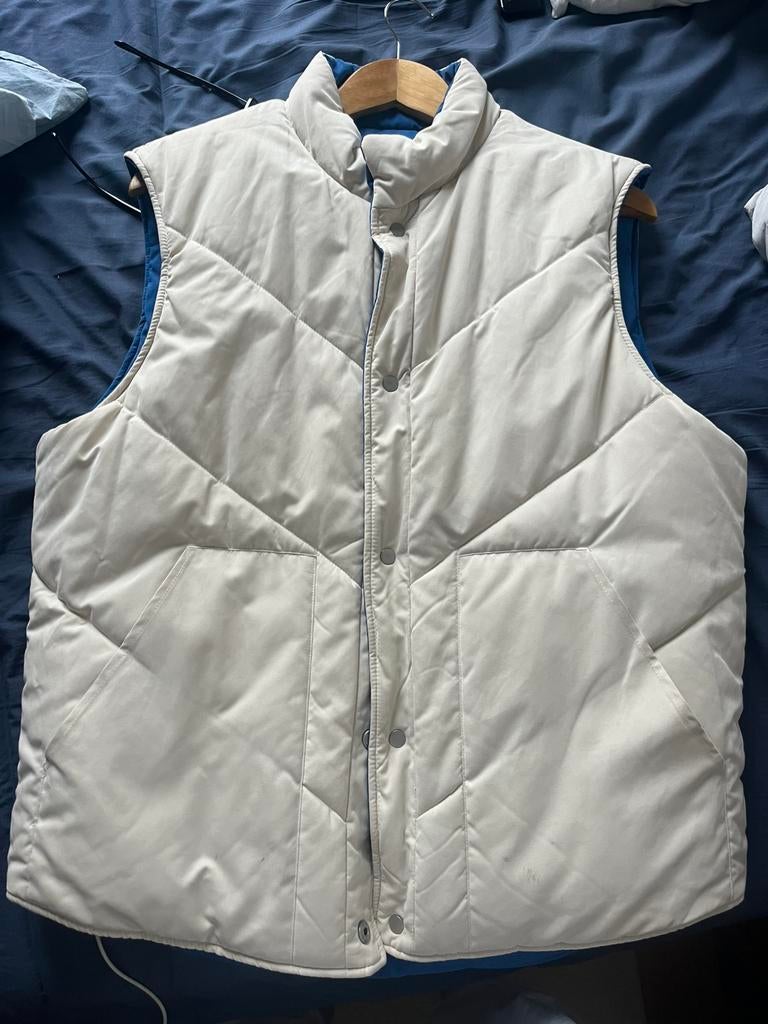 Bodywarmer ZARA  dubbelzijdig gewatteerd, Kleding | Heren, Ophalen of Verzenden, Zo goed als nieuw, Blauw