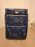 Textiel koffer 68cm, Sieraden, Tassen en Uiterlijk, Koffers, Overige materialen, Wieltjes, Gebruikt, 35 tot 45 cm