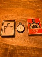 Vintage Heuer Stopwatch met Doos, Ophalen of Verzenden
