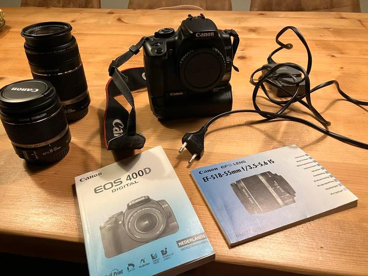 Canon EOS 400D Digitale Camera, Audio, Tv en Foto, Fotocamera's Digitaal, Gebruikt, Spiegelreflex, Canon, Minder dan 4 keer, Ophalen of Verzenden