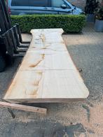 Zeer groot eiken boomstamblad 340x90x8cm, Ophalen of Verzenden, Zo goed als nieuw, 250 cm of meer, Planken