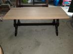 Eiken salontafel, 100 tot 150 cm, 50 tot 75 cm, Zo goed als nieuw, Rechthoekig