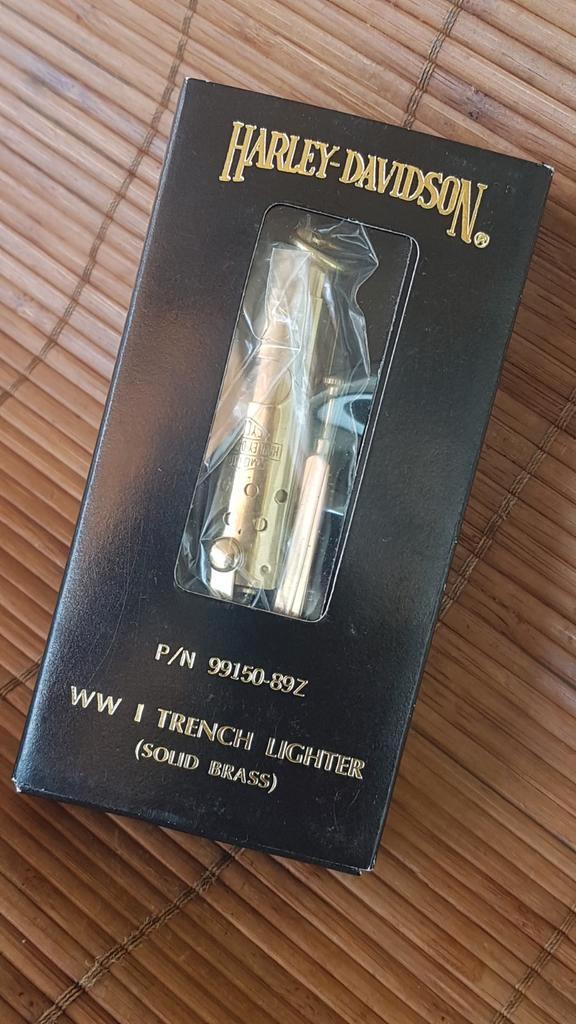 Harley Davidson trench lighter, Verzamelen, Rookartikelen, Aanstekers en Luciferdoosjes, Nieuw, Aansteker, Ophalen of Verzenden