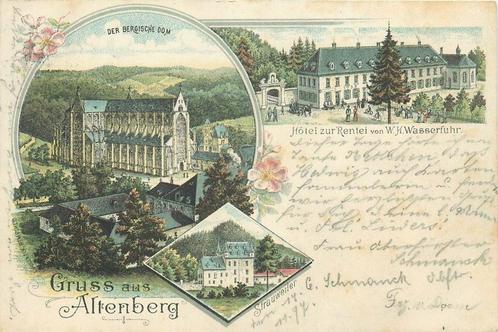 (701-273-011) Altenberg Litho, Verzamelen, Ansichtkaarten | Buitenland, Duitsland, Verzenden