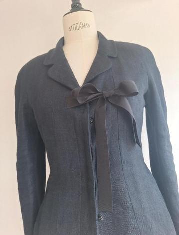 klassiek linnen zijden blazer van het bekende Parijse COCO beschikbaar voor biedingen