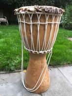 Witte djembé 70 cm, Muziek en Instrumenten, Ophalen of Verzenden, Gebruikt, Trommel