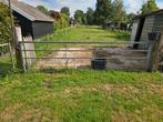 Weidehek RVS 400 x 100 (tuinhek), Tuin en Terras, Tuinhekken en Hekwerk, Ophalen, Zo goed als nieuw, IJzer, Tuinhek