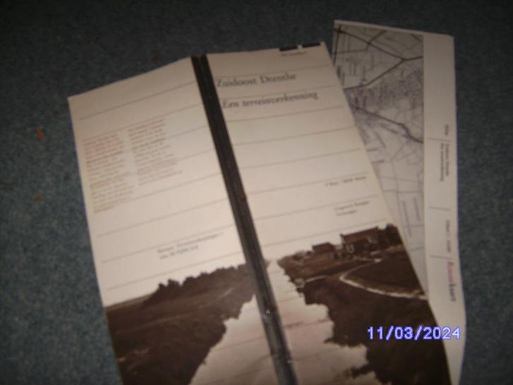 Zuidoost Drenthe een terreinverkenning 1981 + routekaart pla, Boeken, Geschiedenis | Stad en Regio, Gelezen, 20e eeuw of later