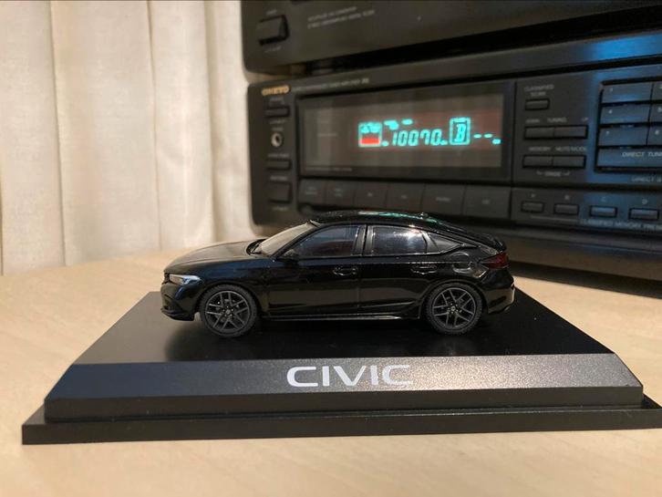 Honda Civic 2022 van HJ43, Hobby en Vrije tijd, Modelauto's | 1:43, Zo goed als nieuw, Auto, Overige merken, Ophalen