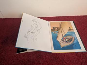 Moordgeheimen luxe hc met originele tekening  beschikbaar voor biedingen