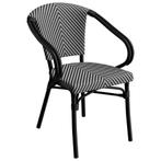 Franse bistrostoel model Trocadero, Ophalen of Verzenden, Nieuw, Zwart, Vijf, Zes of meer stoelen