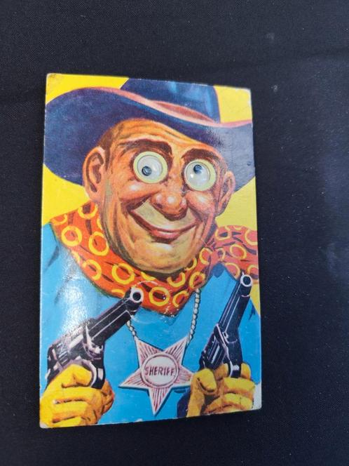 Sheriff Oogjes Kaart - Vintage Ansichtkaart, Verzamelen, Ansichtkaarten | Themakaarten, Gelopen, Ophalen of Verzenden