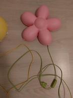 Kinderlampen IKEA - twee - roze bloem - blauwe ster, Ophalen, Zo goed als nieuw, Kunststof