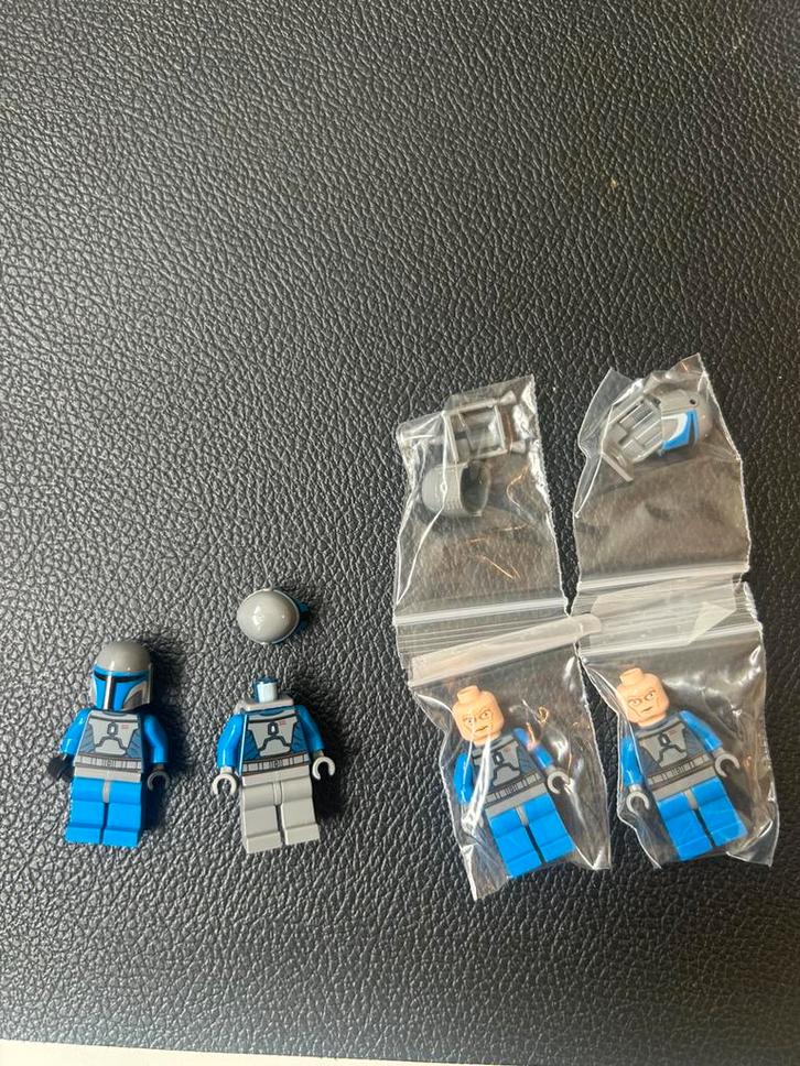 LEGO Star Wars 7914 Mandalorian Warriors (4x), Verzamelen, Star Wars, Zo goed als nieuw, Actiefiguurtje, Ophalen of Verzenden