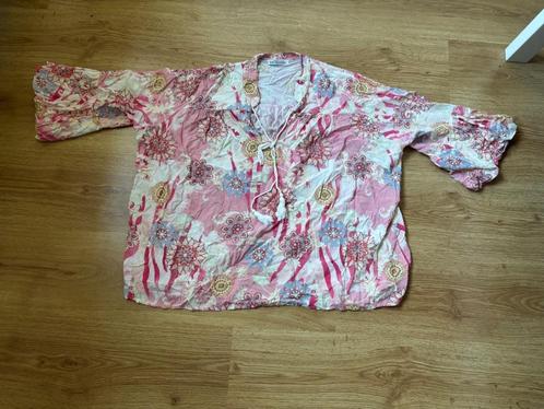 Dames shirt met 3/4 mouw, Kleding | Dames, Blouses en Tunieken, Zo goed als nieuw, Roze, Ophalen of Verzenden