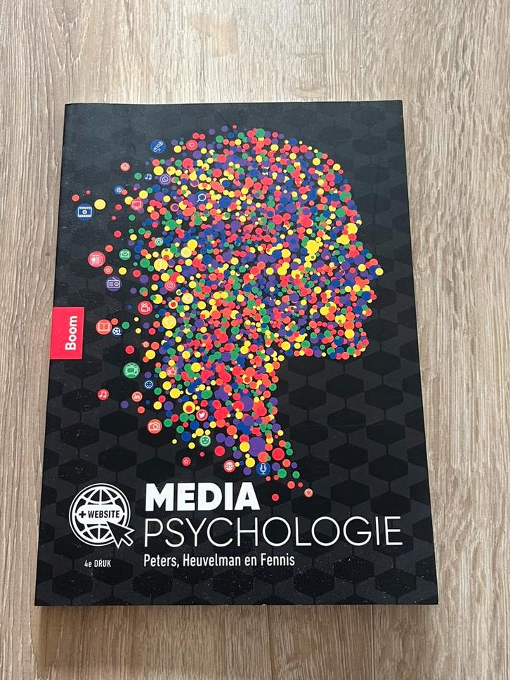 Ard Heuvelman - Mediapsychologie, Boeken, Wetenschap, Zo goed als nieuw, Ophalen of Verzenden