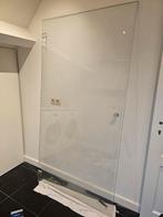 Douchedeur 102x199 met degelijke colcom chroom scharnieren, Ophalen, Gebruikt, Glas, Douche