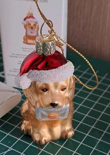 Vondels kerst hondje beschikbaar voor biedingen