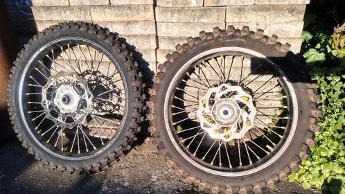 Complete set wielen KTM EXC Excel A60, 19 en 21 inch., Motoren, Onderdelen | Overige, Gebruikt, Ophalen of Verzenden