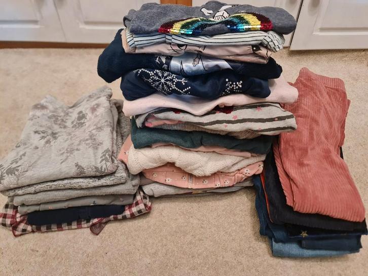 Grote meisjes merkkleding set winter 122–128 – compleet, Kinderen en Baby's, Kinderkleding | Kinder-kledingpakketten, Zo goed als nieuw