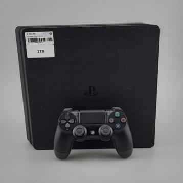 Playstation 4 Slim 1TB Zwart Incl: 1 Controller Zwart beschikbaar voor biedingen