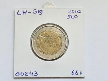 2-euromunt Slovenië (SLO) 2010 Herdenking LH-G19 beschikbaar voor biedingen