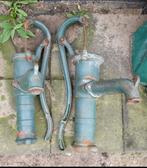 2 X ouderwetse hand waterpomp voor grondwater van ijzer, Tuin en Terras, Waterpompen, Ophalen, Gebruikt, Handmatig, Overige typen