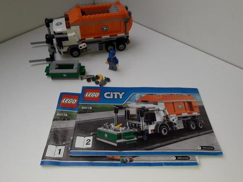 Lego, City, 60118, vuilniswagen, Kinderen en Baby's, Speelgoed | Duplo en Lego, Zo goed als nieuw, Lego, Complete set, Ophalen of Verzenden