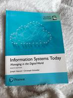 Information Systems Today - Valacich & Schneider, Ophalen of Verzenden, Zo goed als nieuw, Vakgebied of Industrie