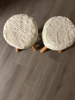 Leuke  witte krukjes (set van 2), Ophalen, Zo goed als nieuw, Hout