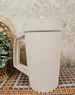 Tupperware vintage water / limonade kan cremekleur, Tupperware, ., Beker of Kan, Ophalen of Verzenden