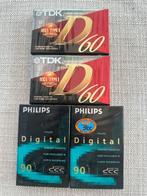 DCC-cassettes van Philips  & TDK NIEUW, 2 t/m 25 bandjes, Overige genres, Ophalen of Verzenden, Nieuw in verpakking