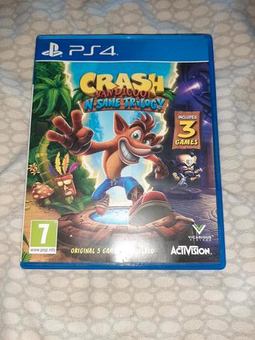 Crash Bandicoot N Sane Trilogy PS4 - Zo Goed Als Nieuw beschikbaar voor biedingen