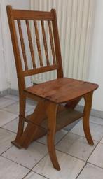 Bibliotheektrapje bibliotheekstoel, Antiek en Kunst, Ophalen