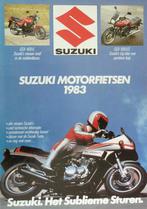 Folder SUZUKI Motorfietsen 1983, Ophalen of Verzenden, Suzuki
