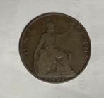 1 penny Engeland 1905, Postzegels en Munten, Munten | Europa | Niet-Euromunten, Ophalen of Verzenden, Overige landen