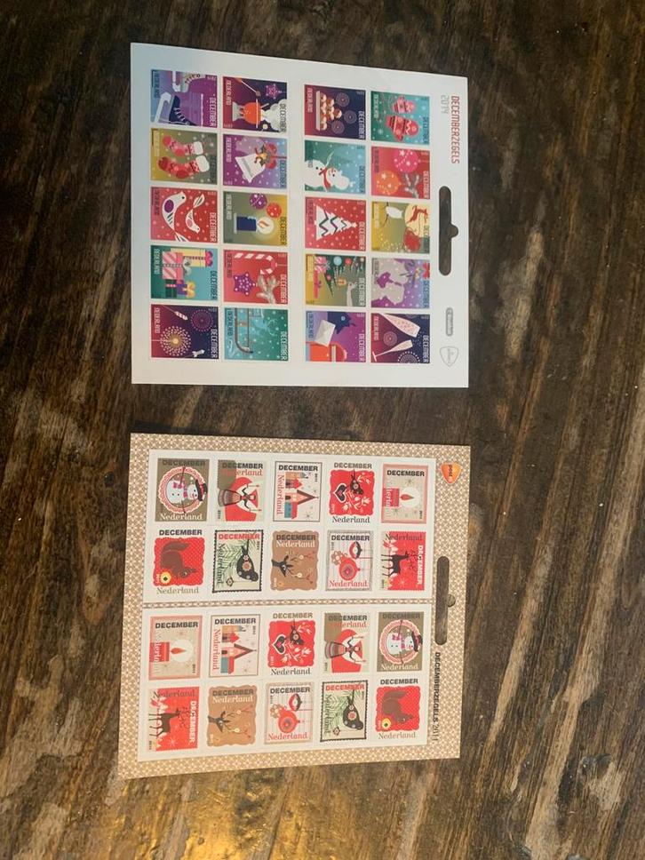 Kerstzegels 2011 en 2014, Postzegels en Munten, Postzegels | Nederland, Postfris, Ophalen of Verzenden